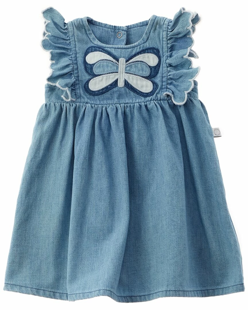 Best Pirce 🛒 Stella McCartney Embroidered Ruffle 👗 Dress for kids 👍 3 Best Pirce 🛒 Stella McCartney Embroidered Ruffle 👗 Dress for kids 👍