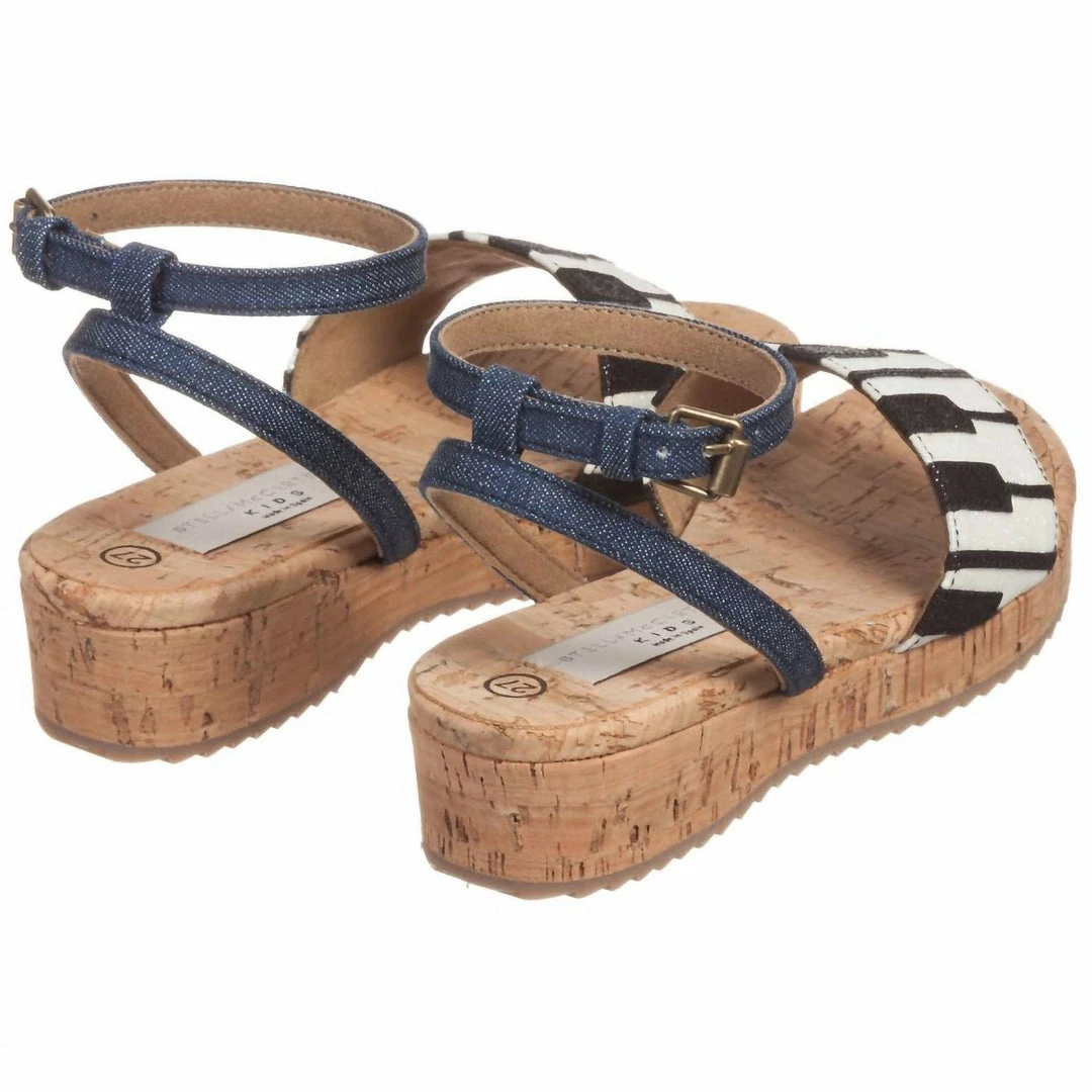 Top 10 😀 Stella Mccartney Kids - Piano Linda 🩴 Sandals In Black/White ⌛ 5 Top 10 😀 Stella Mccartney Kids - Piano Linda 🩴 Sandals In Black/White ⌛ - Image 3