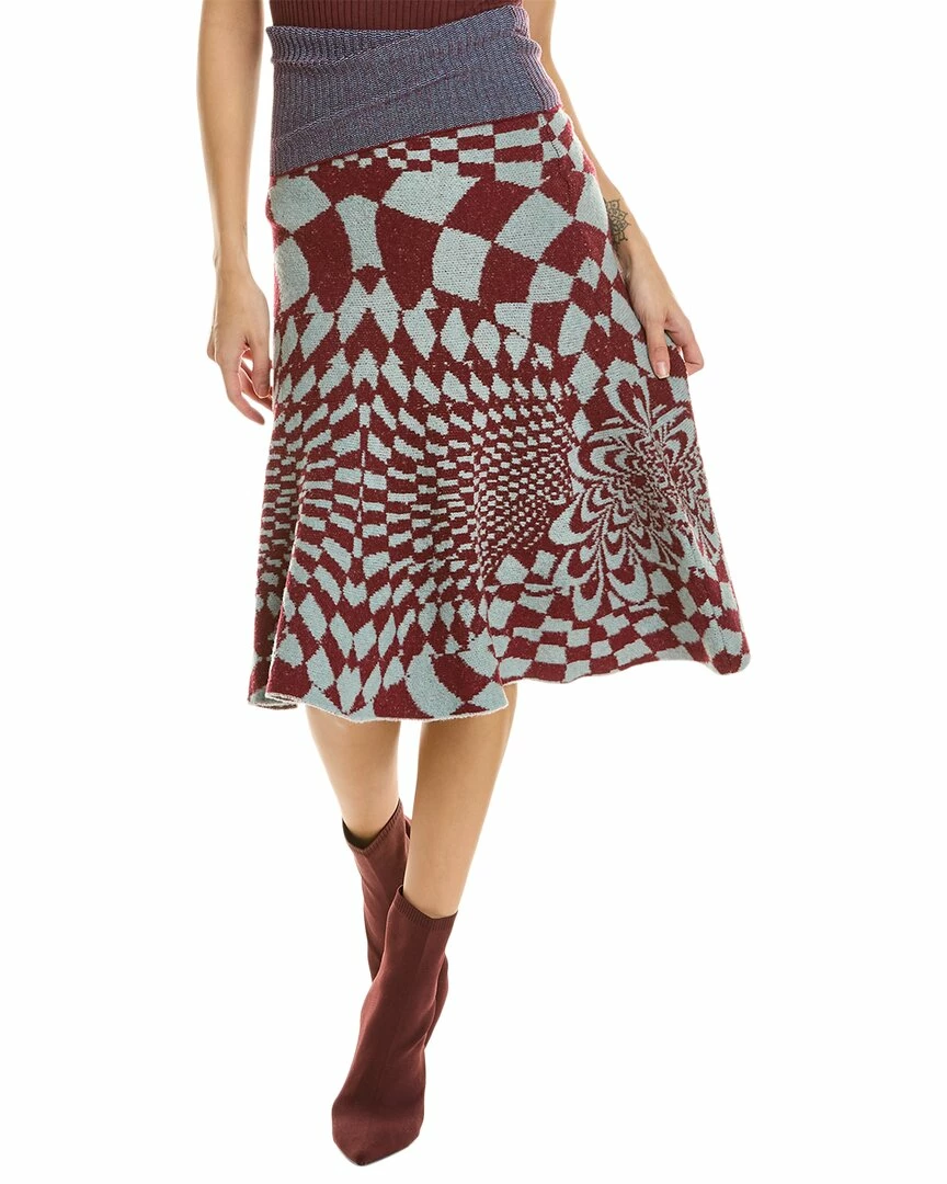 New ๐ Stella McCartney Geometric Wool-Blend A-Line ๐ Skirt for ๐ฉ women ๐งจ 3 New ๐ Stella McCartney Geometric Wool-Blend A-Line ๐ Skirt for ๐ฉ women ๐งจ