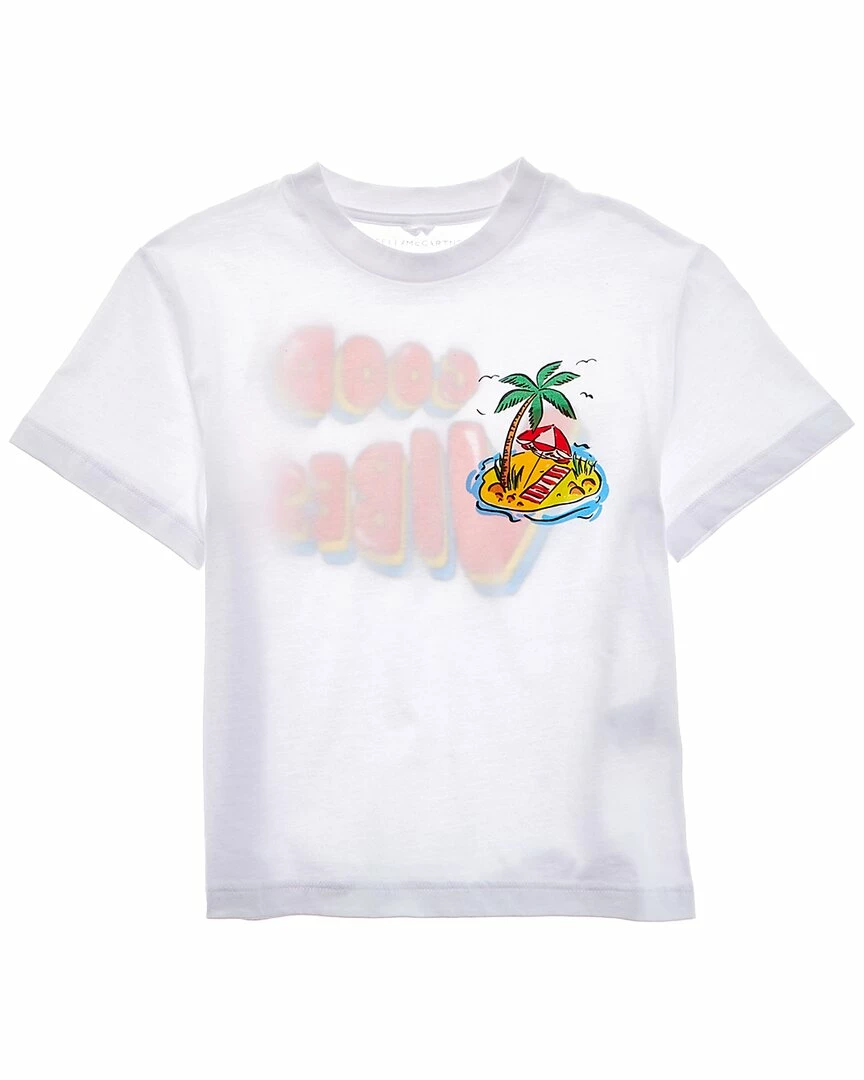 Promo ❤️ Stella McCartney Good Vibes T-Shirt for kids 🔥 3 Promo ❤️ Stella McCartney Good Vibes T-Shirt for kids 🔥