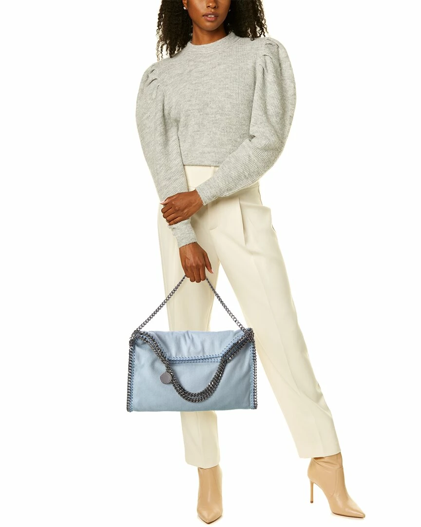 Budget ✨ Stella McCartney Falabella Fold-Over Tote for 👩 women 👍 6 Budget ✨ Stella McCartney Falabella Fold-Over Tote for 👩 women 👍 - Image 4