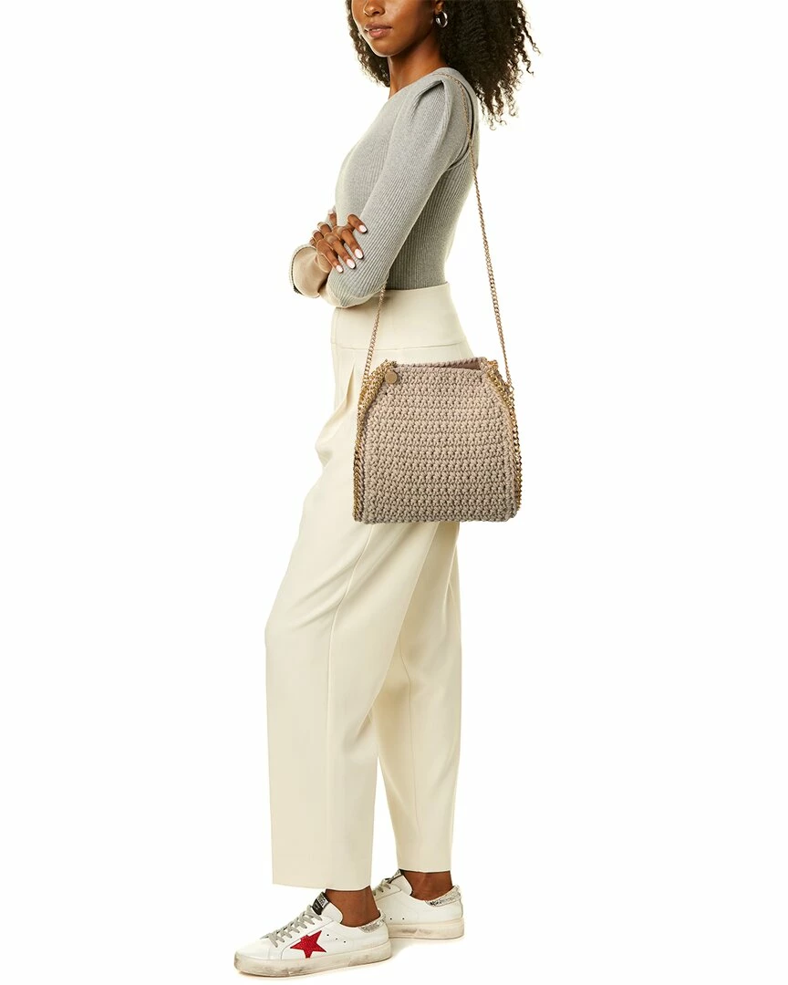 Deals 🎁 Stella McCartney Falabella Mini Crochet Tote for 👩 women ⌛ 6 Deals 🎁 Stella McCartney Falabella Mini Crochet Tote for 👩 women ⌛ - Image 4