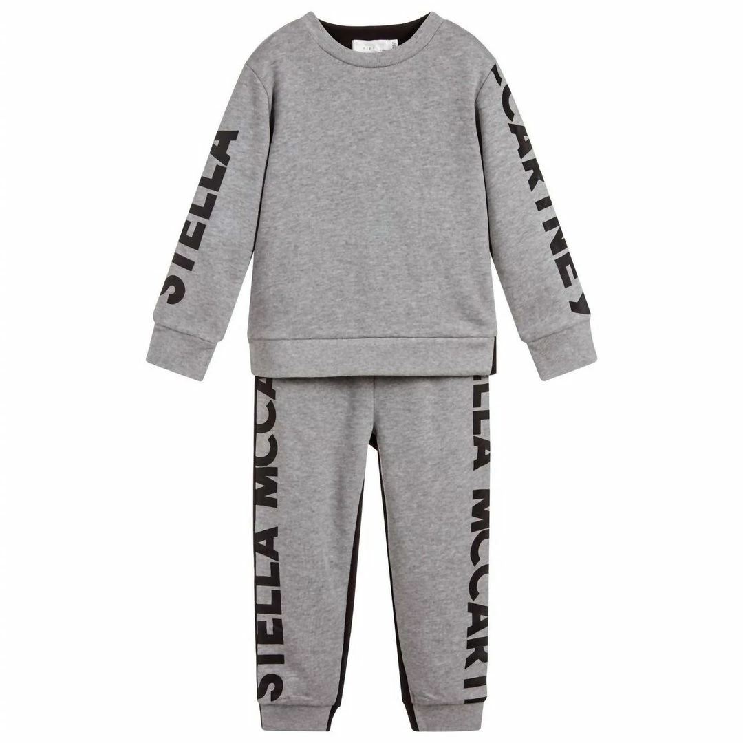 Best deal ๐ Stella Mccartney Kids - Delaney Patch Track Suit In Gray โ๏ธ 3 Best deal ๐ Stella Mccartney Kids - Delaney Patch Track Suit In Gray โ๏ธ