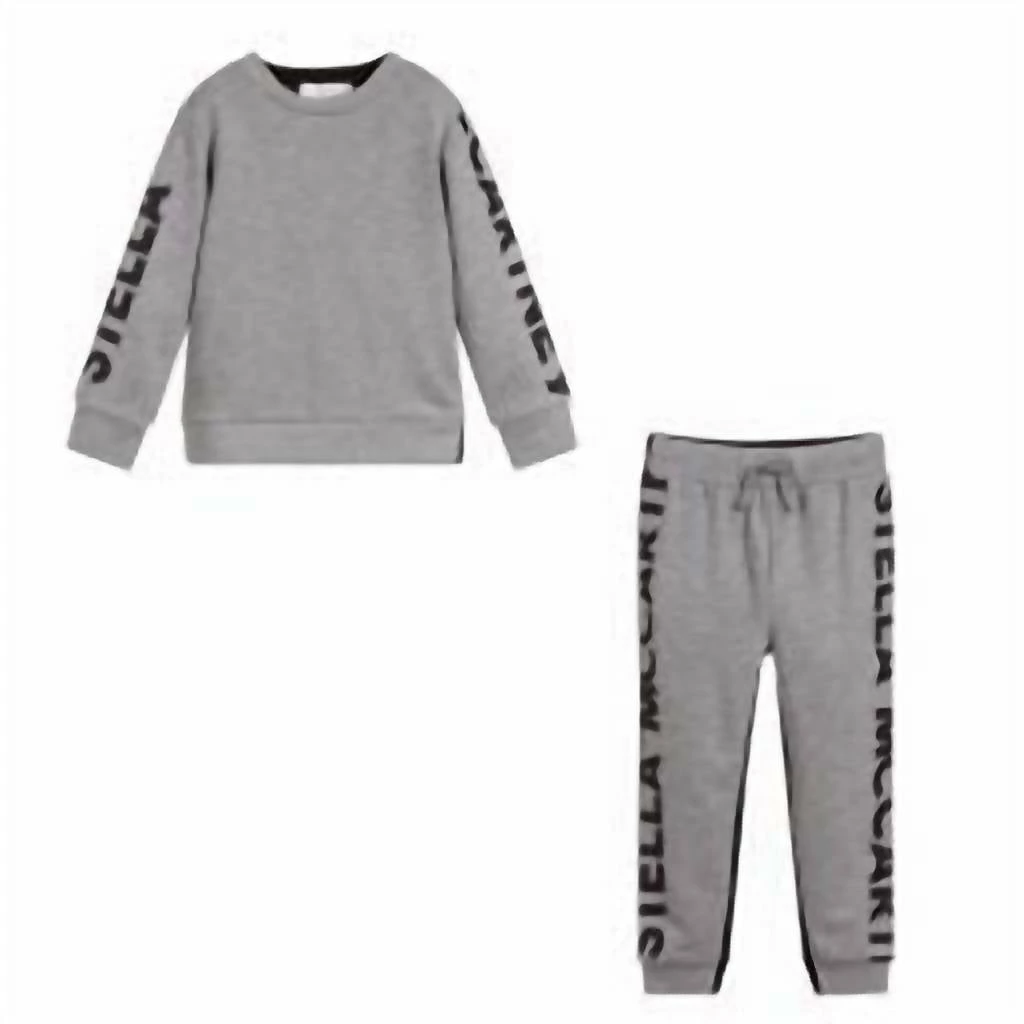 Best deal ๐ Stella Mccartney Kids - Delaney Patch Track Suit In Gray โ๏ธ 4 Best deal ๐ Stella Mccartney Kids - Delaney Patch Track Suit In Gray โ๏ธ - Image 2