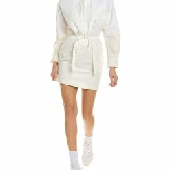 Outlet 😉 Stella McCartney Liana Linen-Blend 👗 Dress for 👩 women 😉