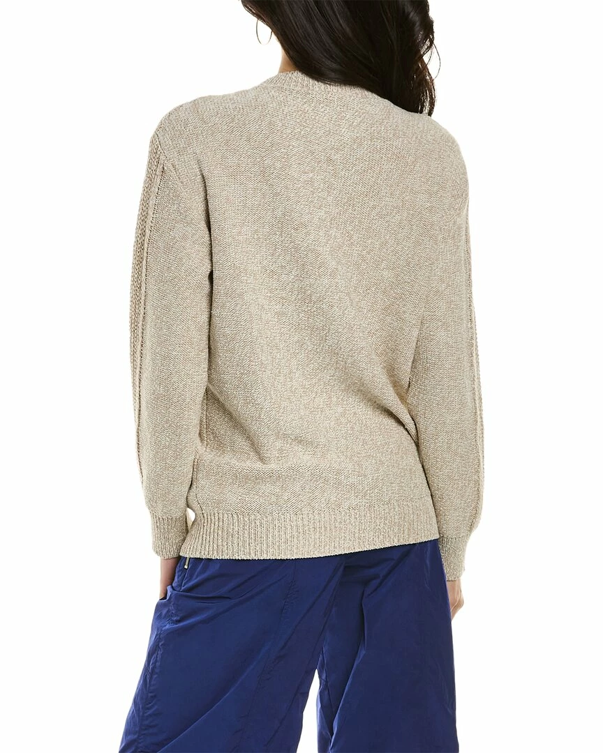 Best Pirce 👍 Stella McCartney Intarsio Linen-Blend Jumper for 👩 women 👍 4 Best Pirce 👍 Stella McCartney Intarsio Linen-Blend Jumper for 👩 women 👍 - Image 2