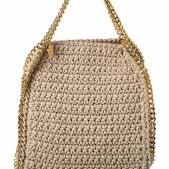 Top 10 🎉 Stella McCartney Falabella Mini Crochet Tote for 👩 women 🥰