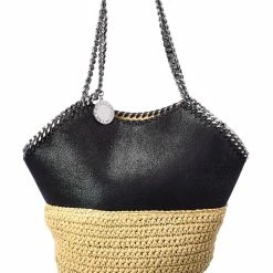 Top 10 🤩 Stella McCartney Falabella Medium Raffia Tote for 👩 women 👍