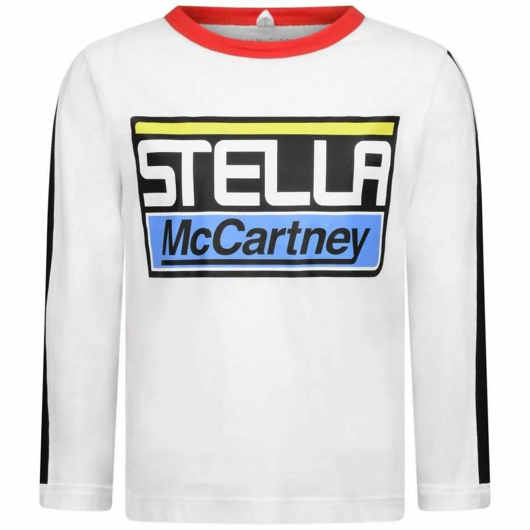 Best deal ๐ Stella Mccartney Kids - Boys Cotton Logo Top In Multi โจ 3 Best deal ๐ Stella Mccartney Kids - Boys Cotton Logo Top In Multi โจ
