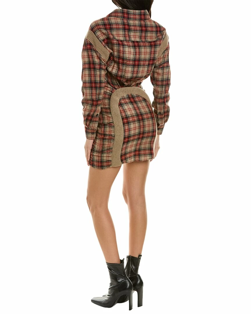 Promo 🛒 Stella McCartney Wren Wool 👚 Shirtdress for 👩 women ❤️ 4 Promo 🛒 Stella McCartney Wren Wool 👚 Shirtdress for 👩 women ❤️ - Image 2