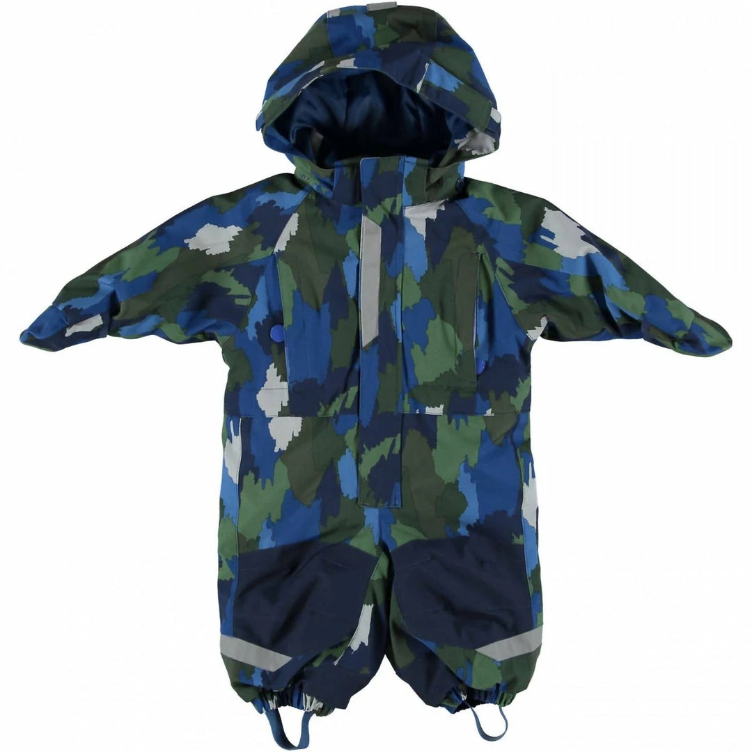 Budget ๐คฉ Stella Mccartney Kids - Baby Boy Camouflage Printed Snowsuit In Blue Multi โ 3 Budget ๐คฉ Stella Mccartney Kids - Baby Boy Camouflage Printed Snowsuit In Blue Multi โ
