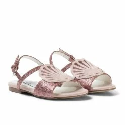 Promo ⌛ Stella Mccartney Kids - Penny Shell 🩴 Sandal In Pink 🤩