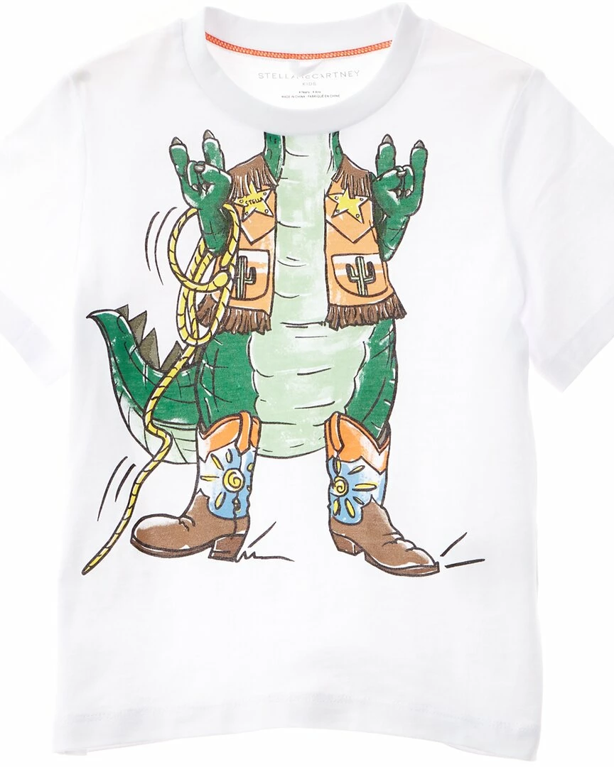 Promo ⭐ Stella McCartney Cowboy Dino T-Shirt for kids 🔥 3 Promo ⭐ Stella McCartney Cowboy Dino T-Shirt for kids 🔥