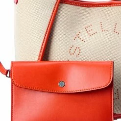 Best Sale 👍 Stella McCartney Stella Logo Canvas Tote for 👩 women 🎉 -Stella McCartney Outlet Shop dd44cd198cf94f63b81a26f803ddfb99 1080x