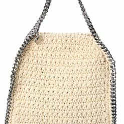 Outlet ✨ Stella McCartney Falabella Mini Crochet Tote for 👩 women 🌟