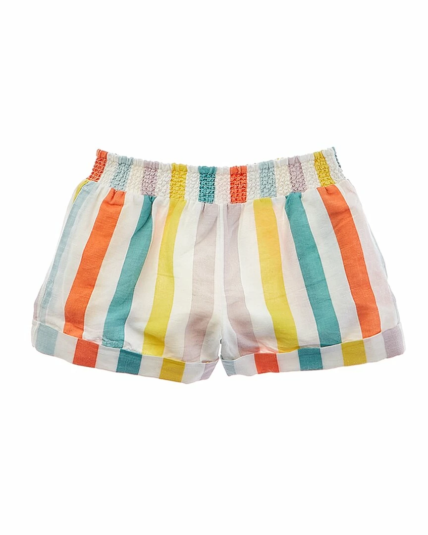 Cheapest 🥰 Stella McCartney Smocked Linen-Blend Short for kids ❤️ 3 Cheapest 🥰 Stella McCartney Smocked Linen-Blend Short for kids ❤️