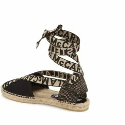 Wholesale ๐งจ Stella McCartney Tessuto ๐ฉ Womens Canvas Toe Cap Espadrilles โ๏ธ